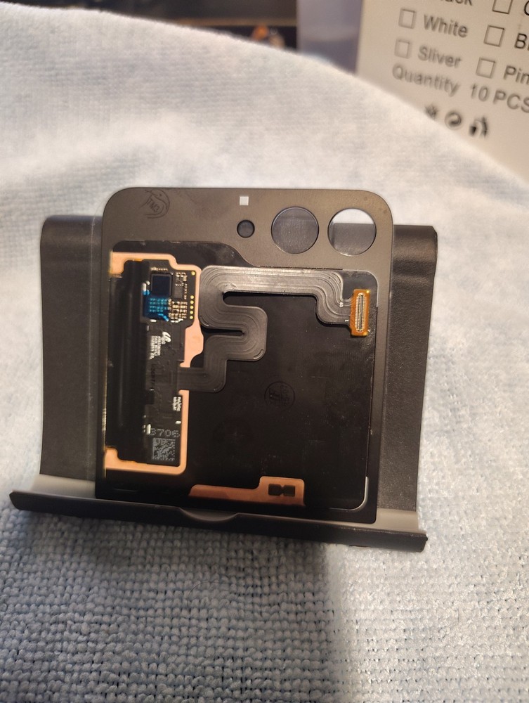 ORIGINAL OEM Samsung Galaxy Z Flip 5 Outer Screen Replacement WITH ADHESIVE!