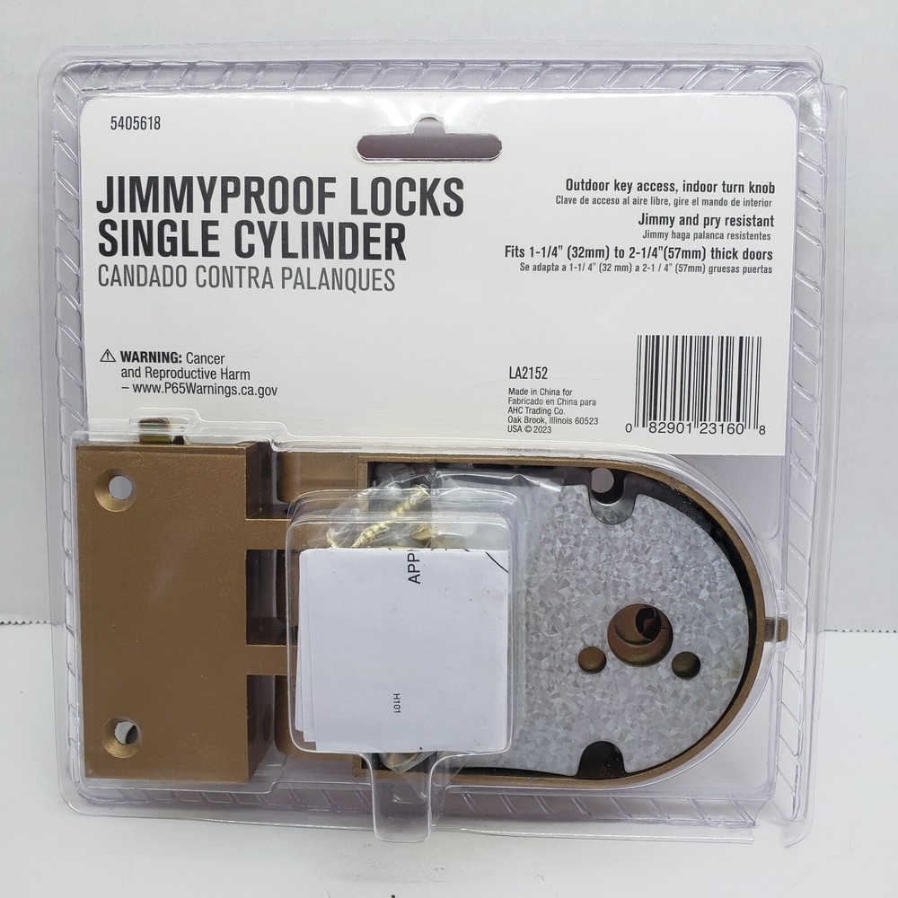 ACE Jimmyproof Locks Single Cylinder #5405618