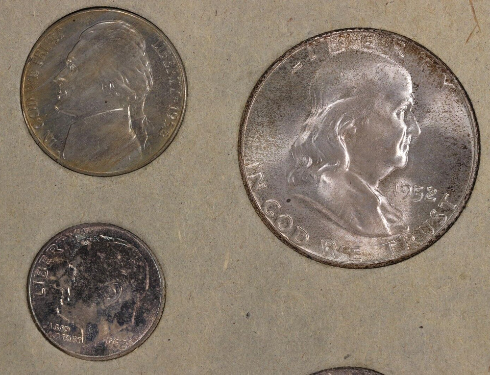 1952-P Partial Mint Set OGP