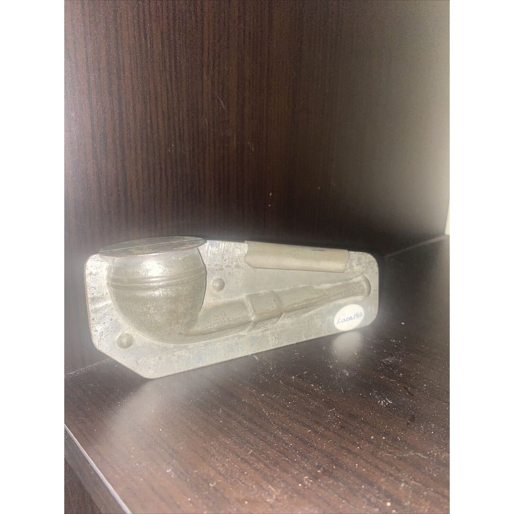 Antique Smoking Pipe Chocolate Mold 1912 circa
