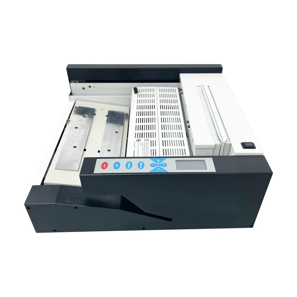 Automatic Paper Binding Machine 13.4" Book Sheet Glue Coating & Binding Machine
