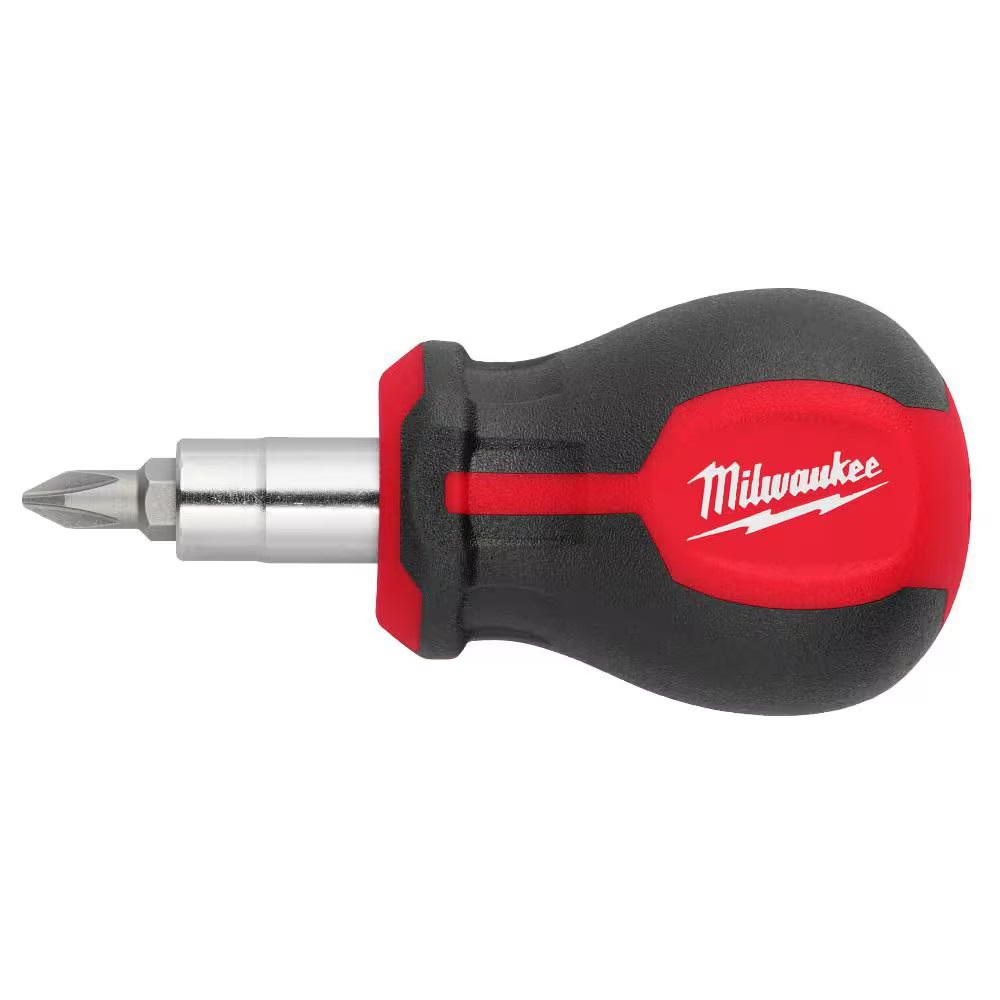 6-In-1 Stubby Multi-Bit Screwdriver