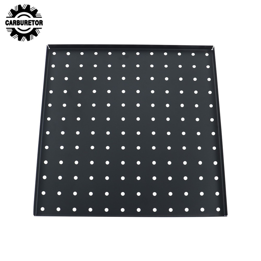 4 Pack 12 × 12 Inch Metal Pegboard Panel Wall Organizer Panel Storage Hanger