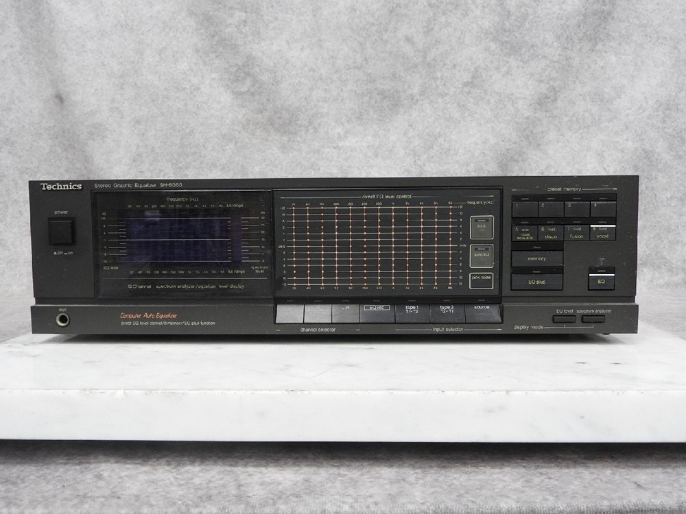 Used item, Technics SH-8066 Home audio, Graphic equalizer, Tested and working.