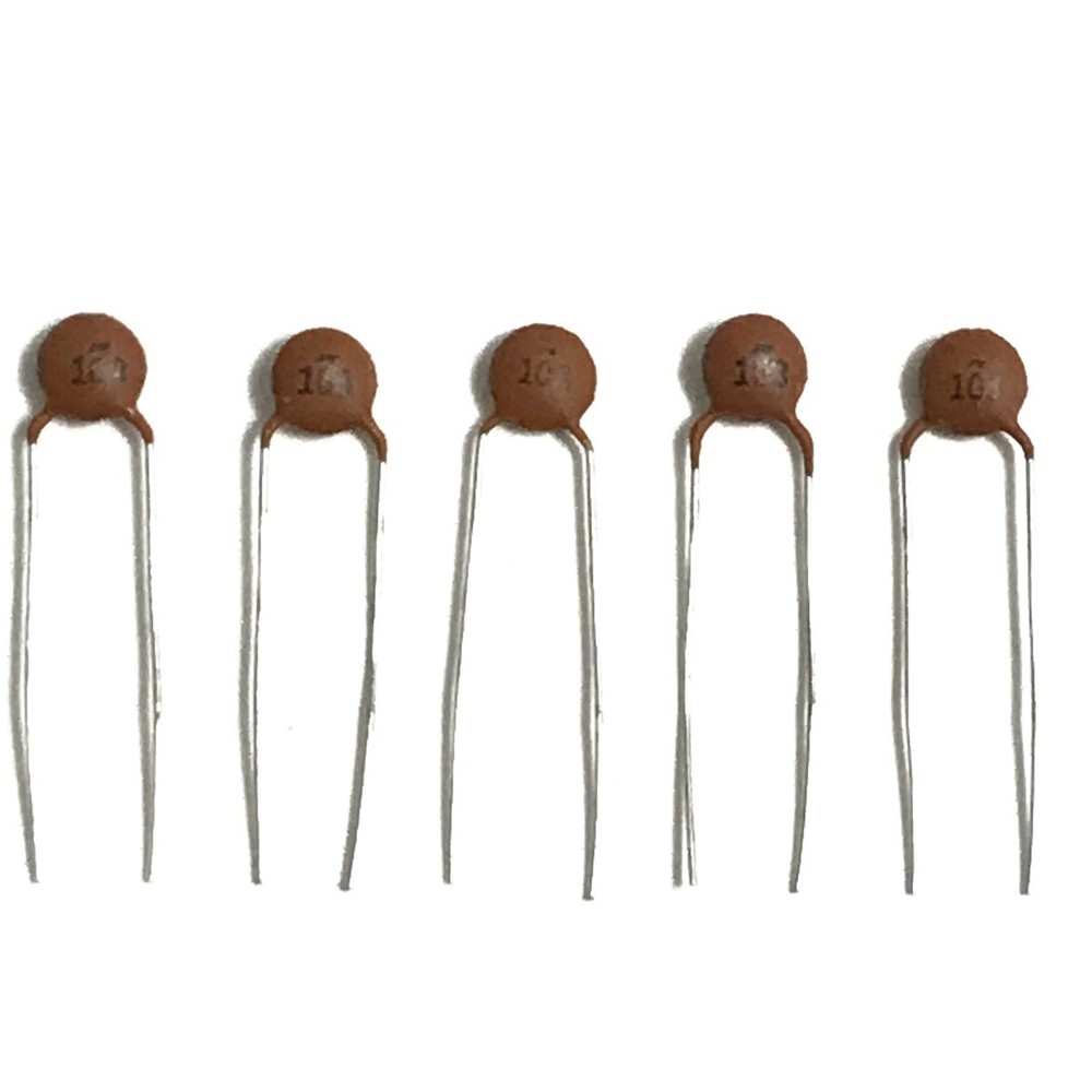 Guitar Tone Capacitors .01uF Ceramic Disc 5pcs EP-0061-000