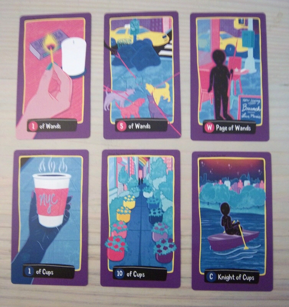 Midnight City Tarot Deck & Guide by Midnight Magic Design - Indie - New / Sealed