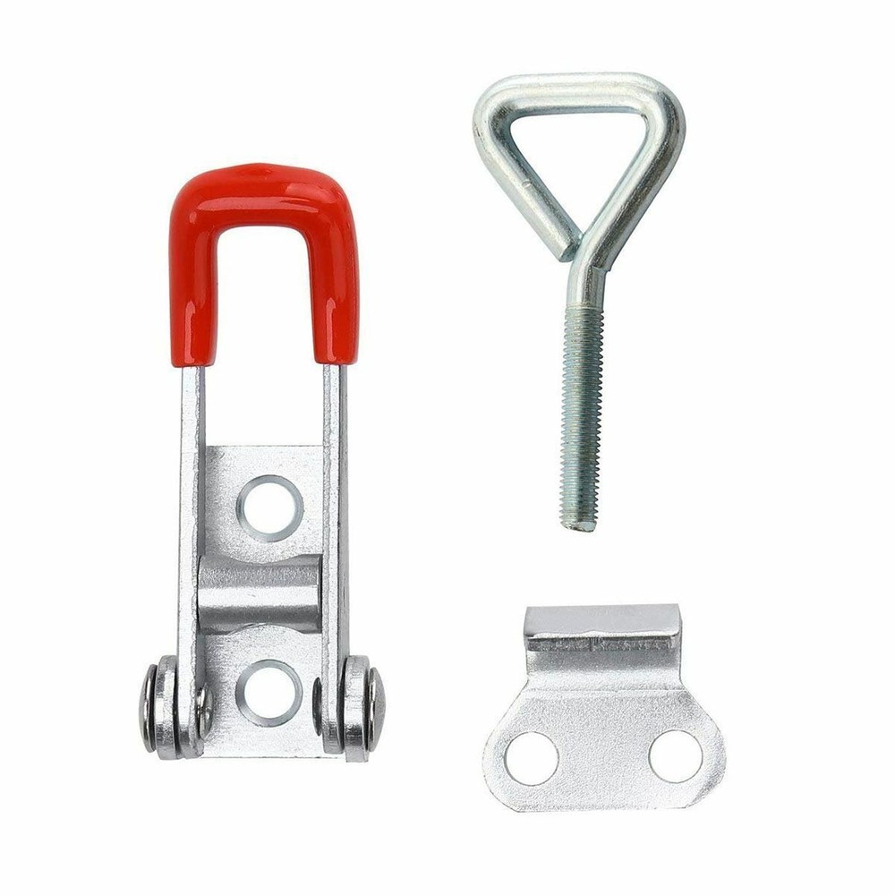 8pack Steel Toggle Latch Catches Adjustable Lock Clamp For Boxes Case