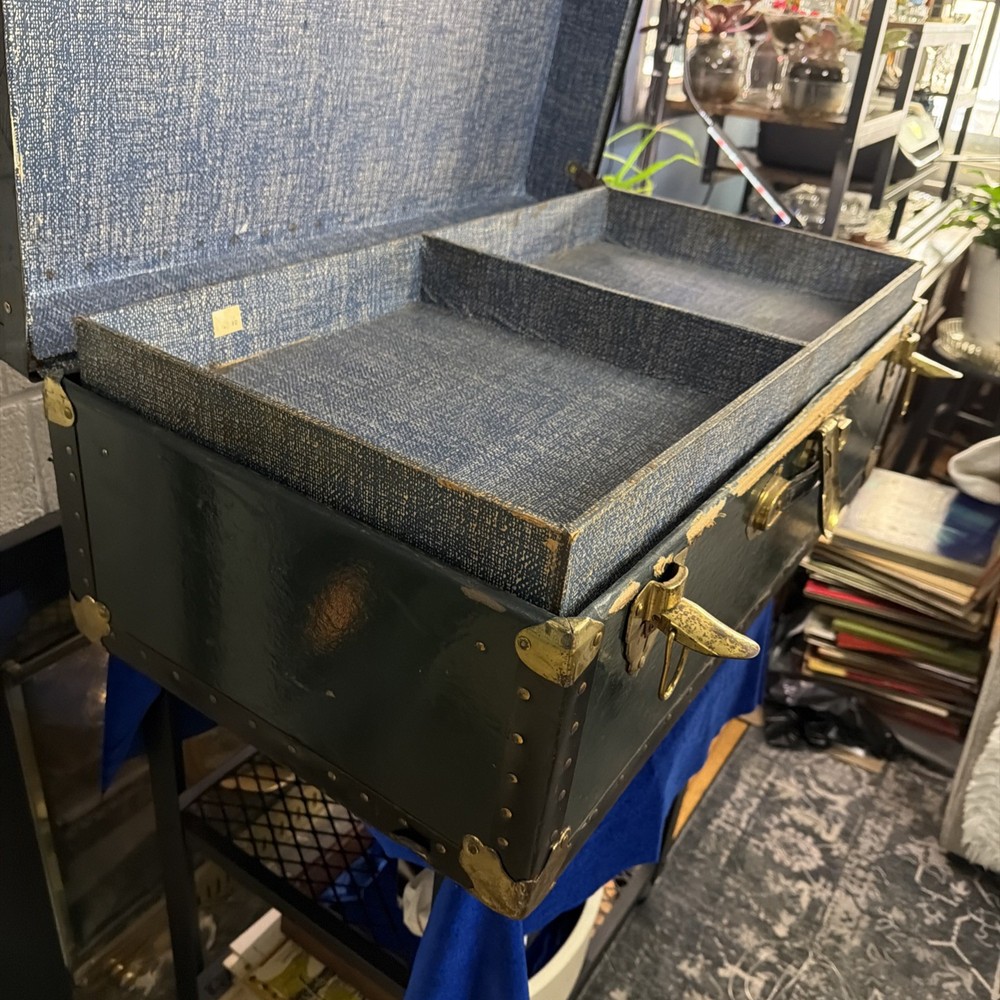 Vintage Herald Steamer Trunk
