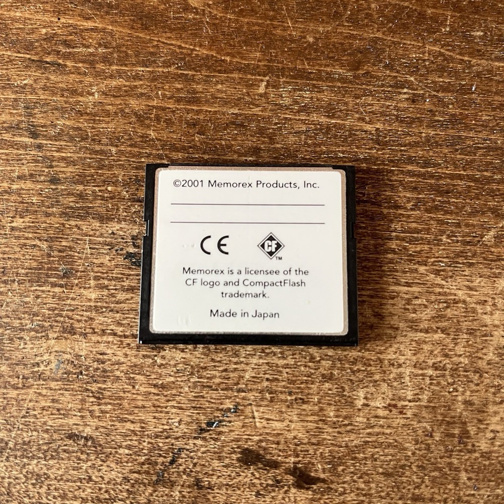 MEMOREX COMPACT FLASH MEMORY CARD 64MB