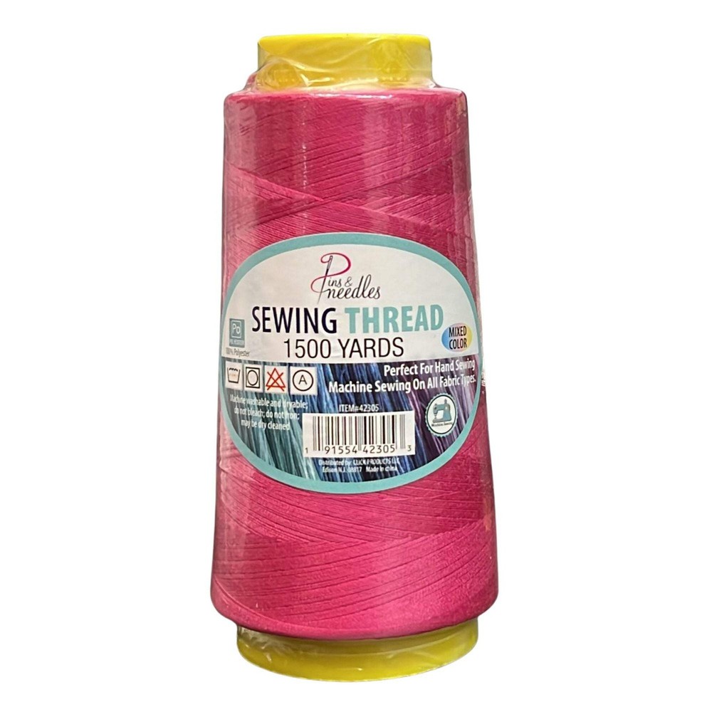 1500 Yards Pins & Needles Sewing Thread:1CT