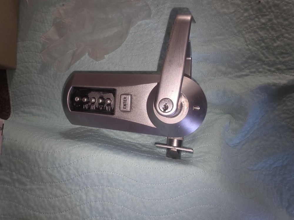 Kaba 5 Punch Door Lock With Door Handle