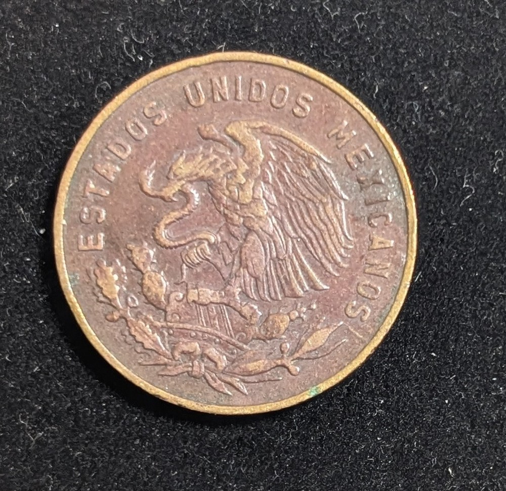 1958 Mexico 5 Centavos Circulated KM# 426