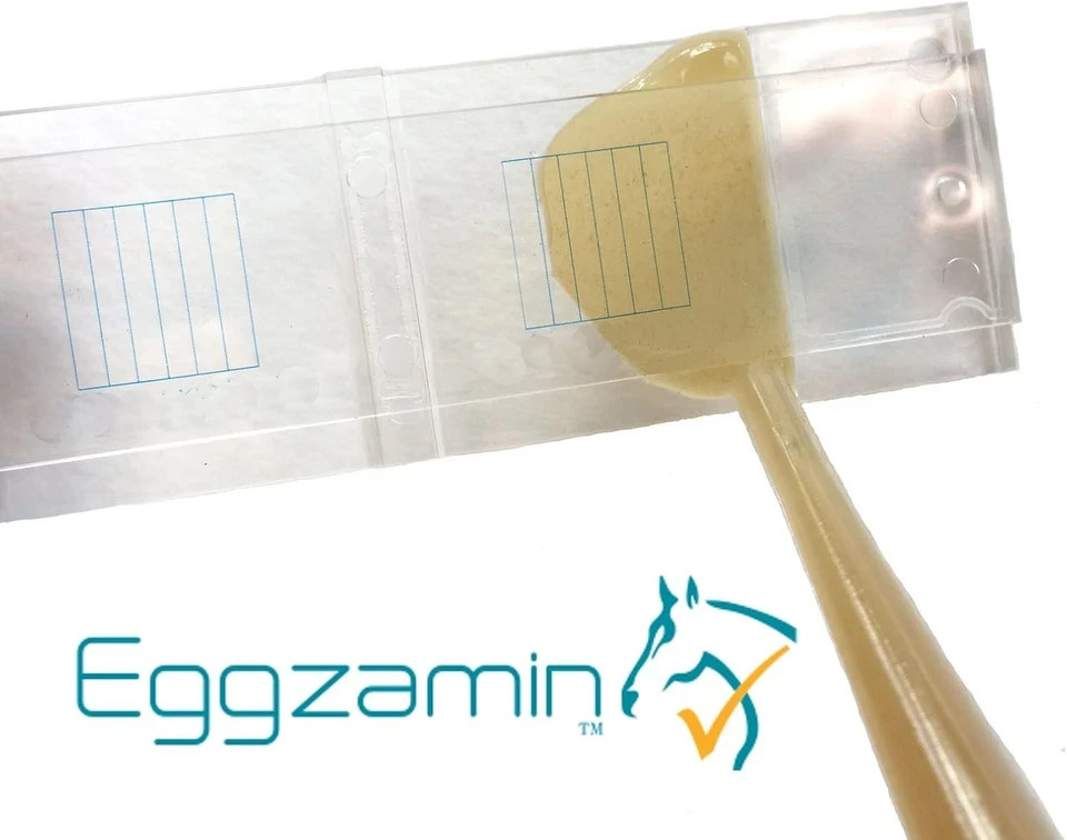 Mcmaster Method Microscope Slide - FEC (Fecal Egg Count) or Worm Count, Double C