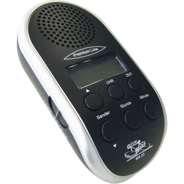 Security Plus 223 BR 23 Bicycle Radio Black