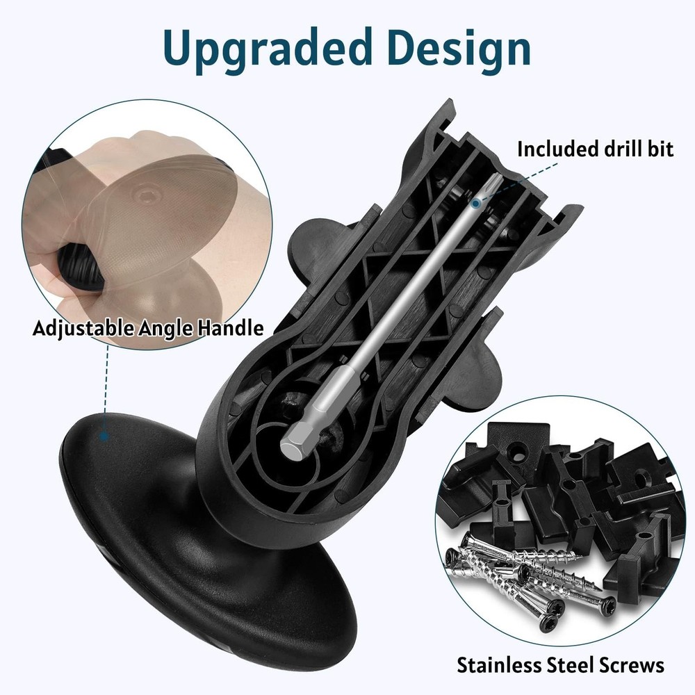 Hidden Fastener Installation Tool with 100Pcs