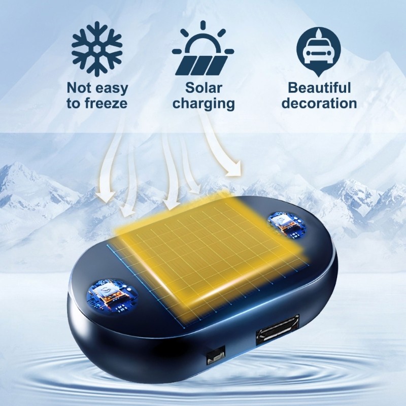 Electromagnetic Windshield Deicer Prevents Freezing Automatic Defogging Metal