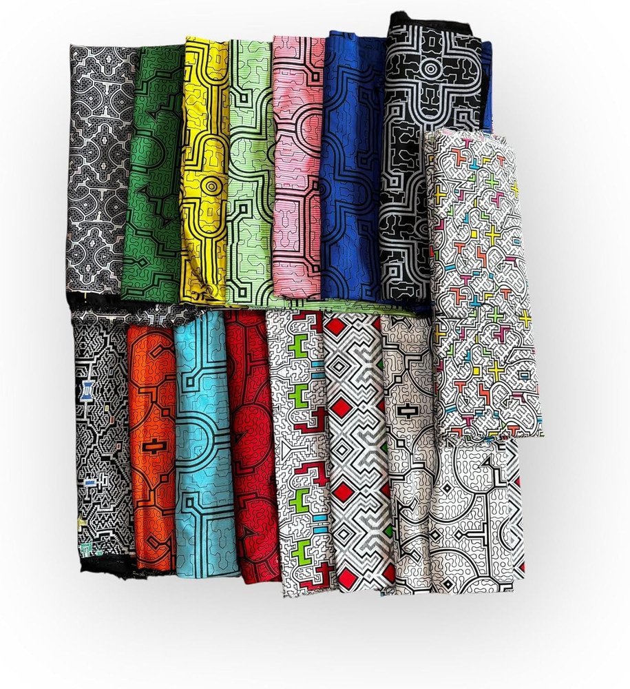 Peruvian Amazonian Clothes, Peruvian Textile Fabric, Shipibo Fabric, Ethnic Indi