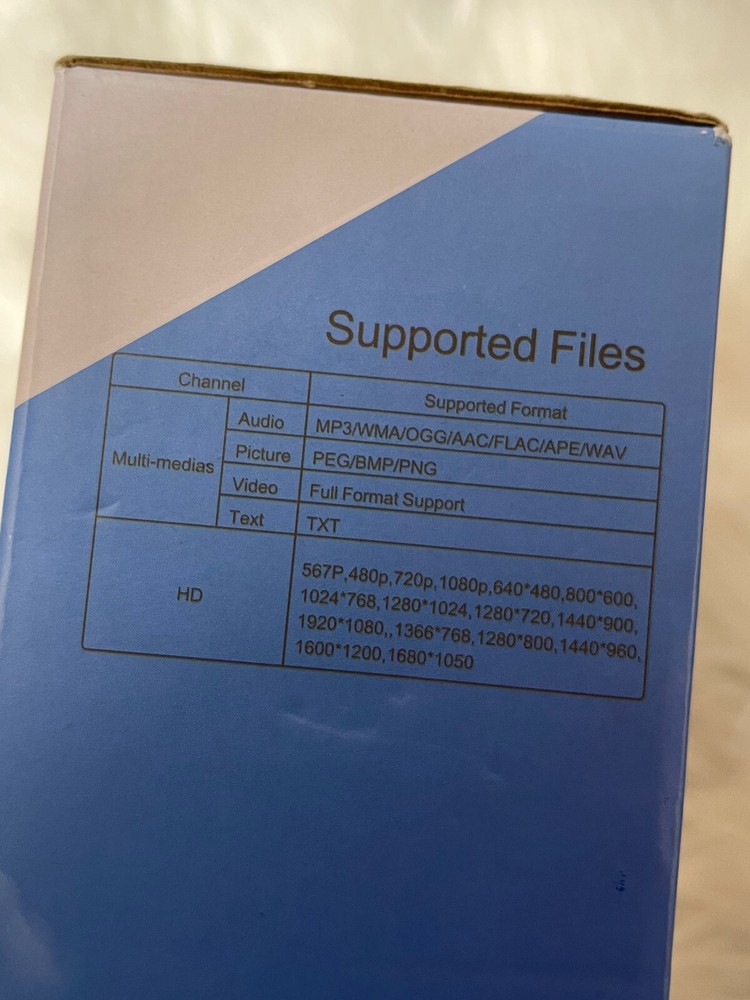 DeepLee DP300 LED Mini Projector Blue Variant Tested