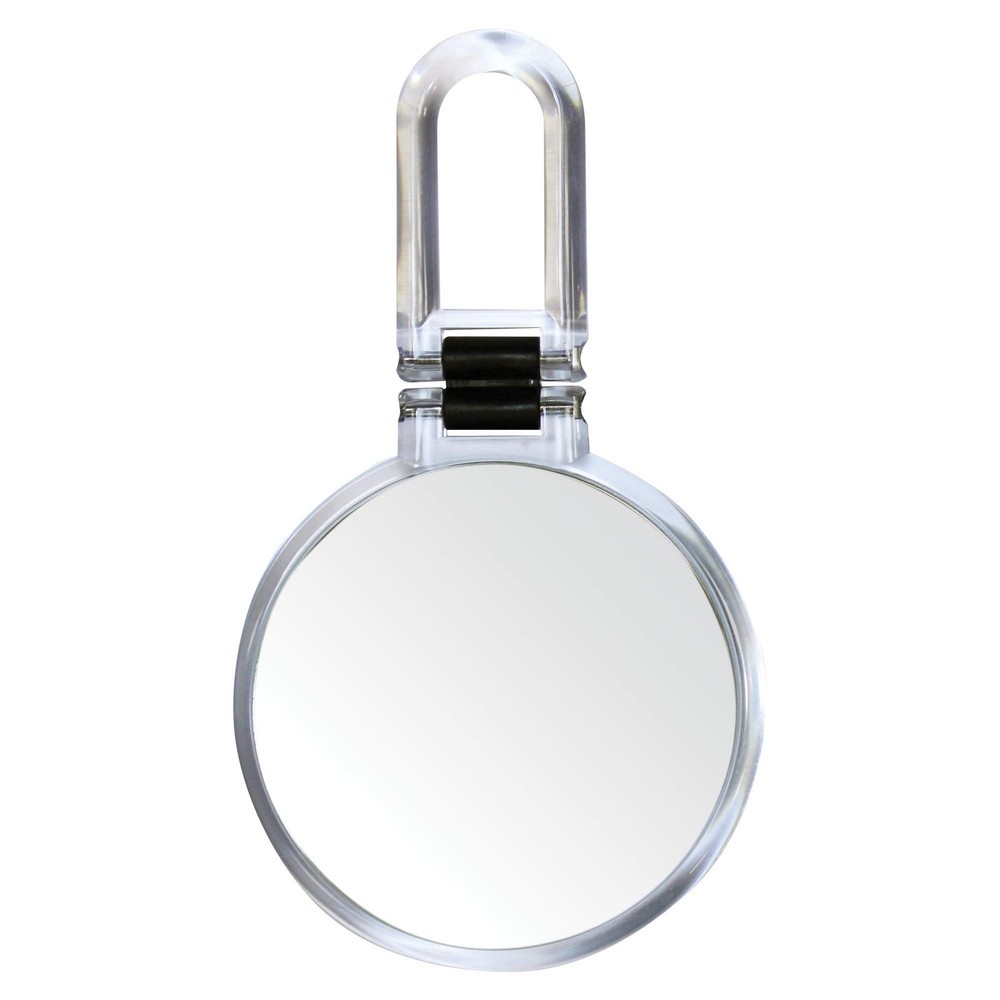 Danielle Creations 5.5-Inch Folding 2-Sided Hand Mirror, 10x Magnification, A...