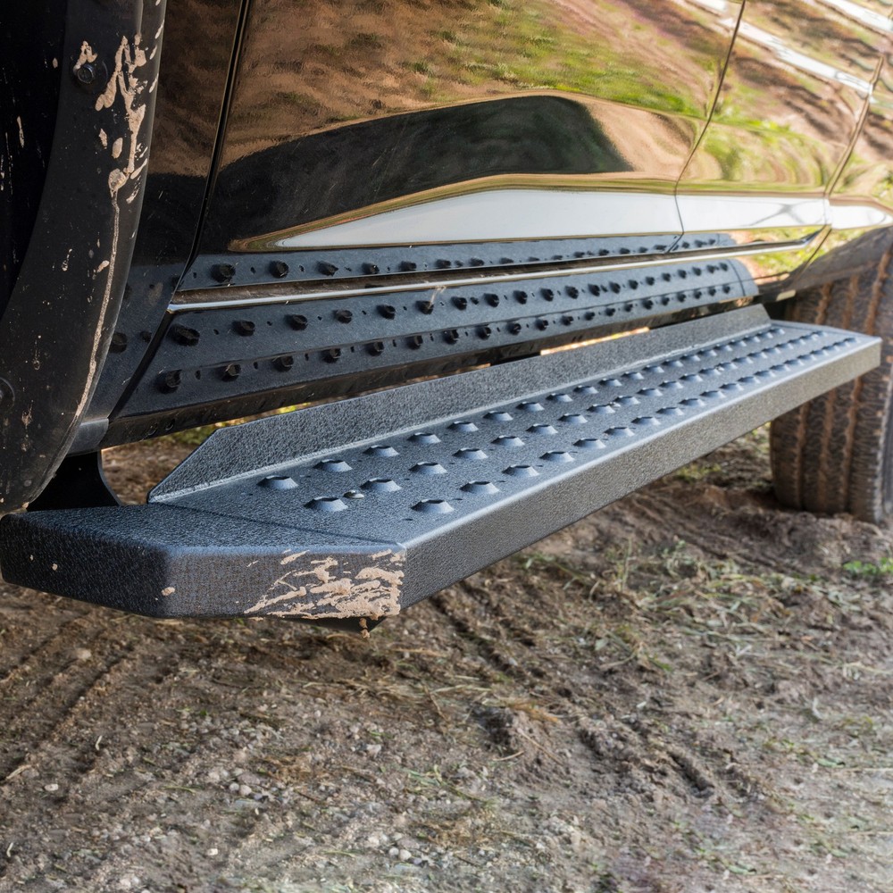 Aries RidgeStep Running Boards Steps for Select Ford Super Cab/Extended