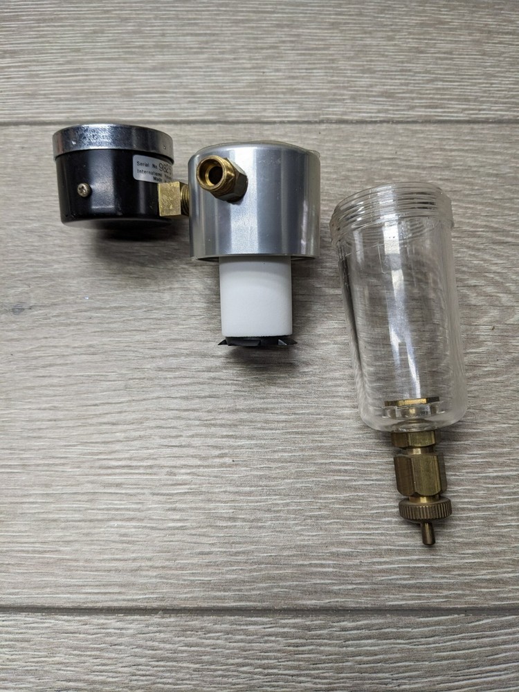 SIMair TC2000 1/6 HP 100 PSI Air Compressor & Moisture Filter Regulator