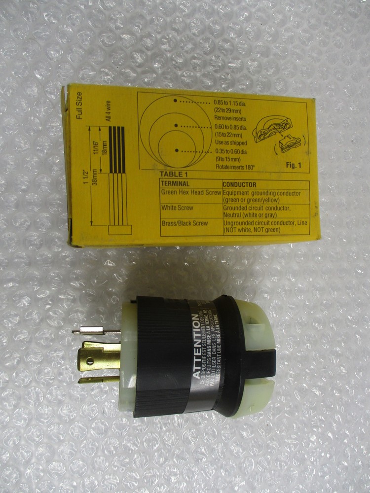 HUBBELL HBL2441 TWIST-LOCK PLUG NSMP