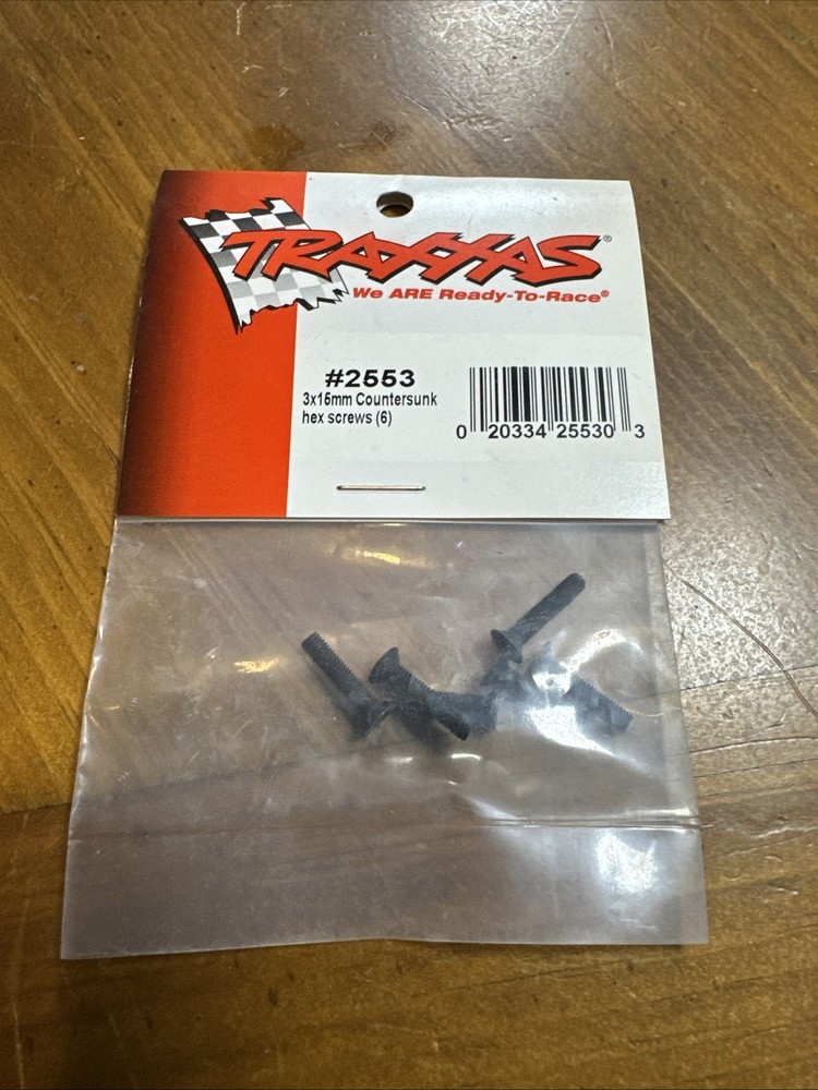 Traxxas Countersunk Screws 2553 NEW