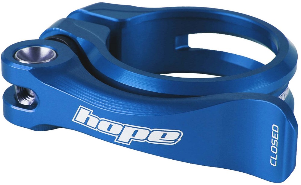 Hope Quick Release Seatpost Clamp Blue