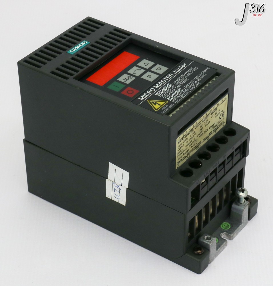 2484 SIEMENS MICRO MASTER JUNIOR, 230V 6SE9111-5BA53