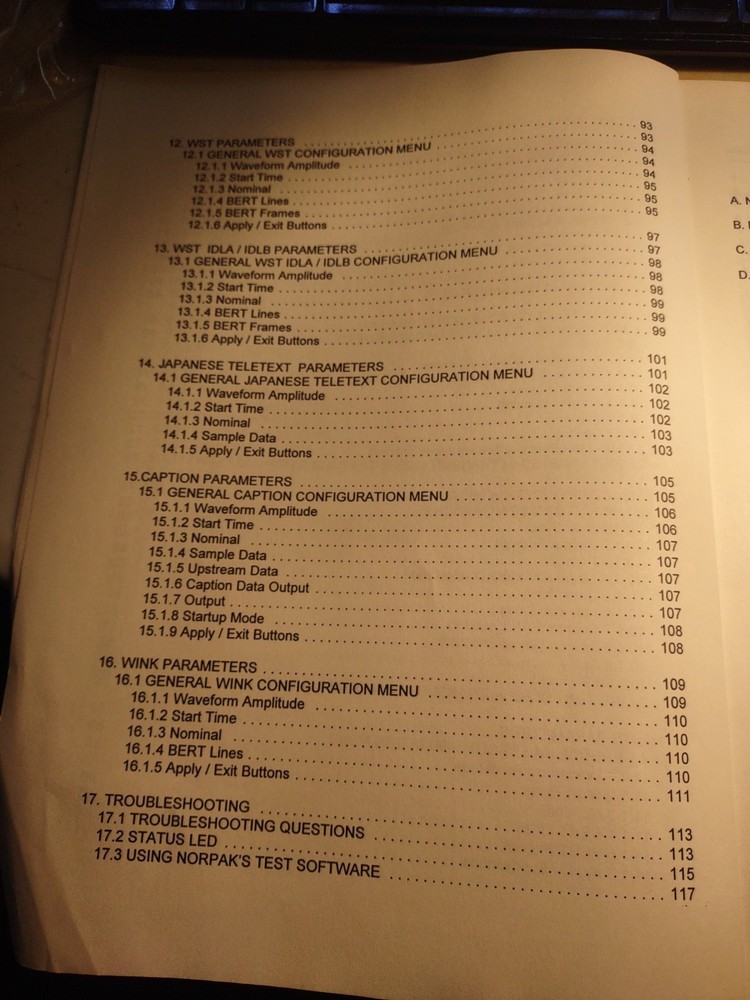Norpak Encoder Software user's Manual 134 pages
