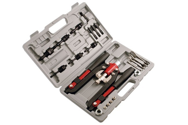 Heavy Duty Riveting Kit RivNut And RivBolt Tool Set Laser 3736