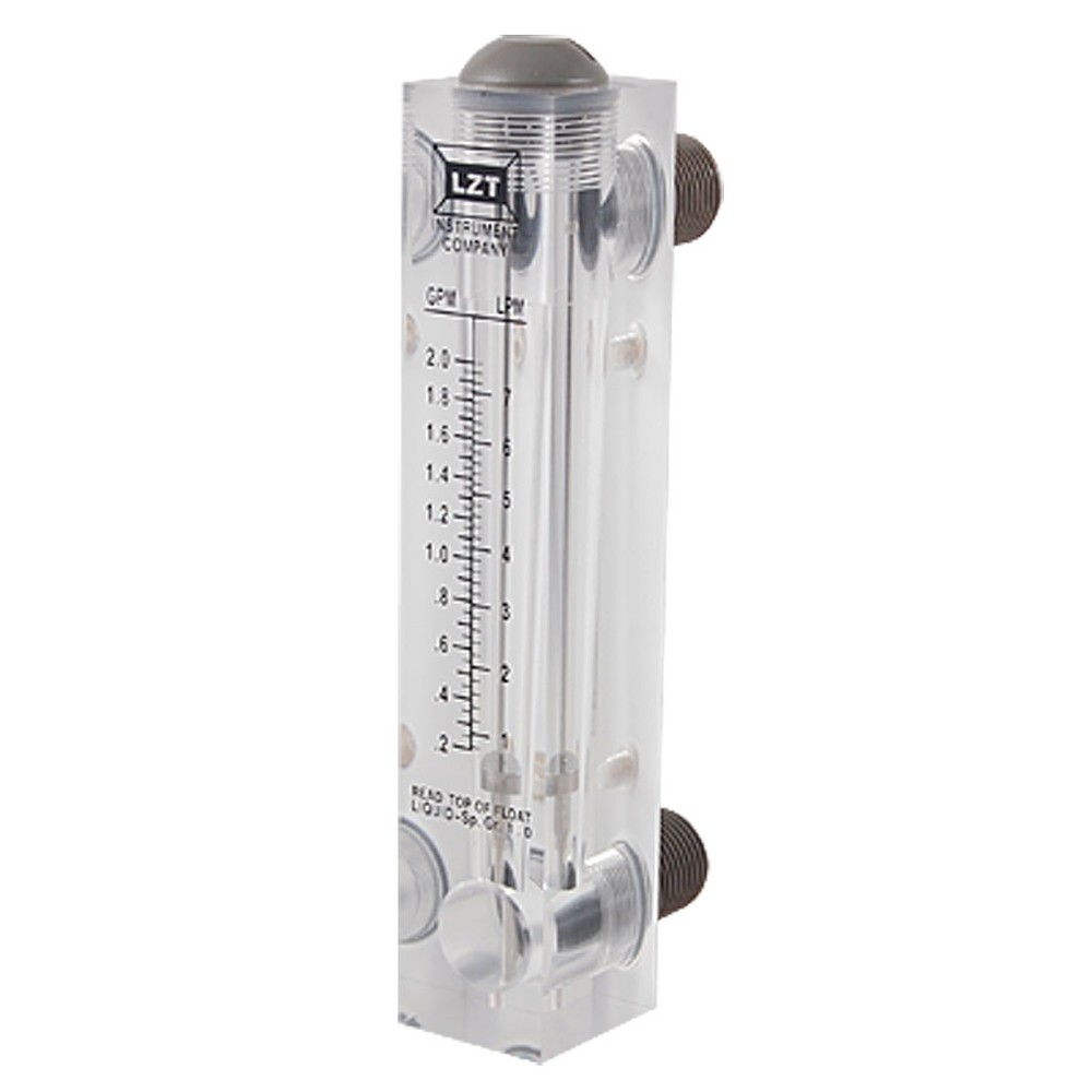 1/2" PT Male Thread Water 2.0 GPM Flow Measuring Panel Flow meter