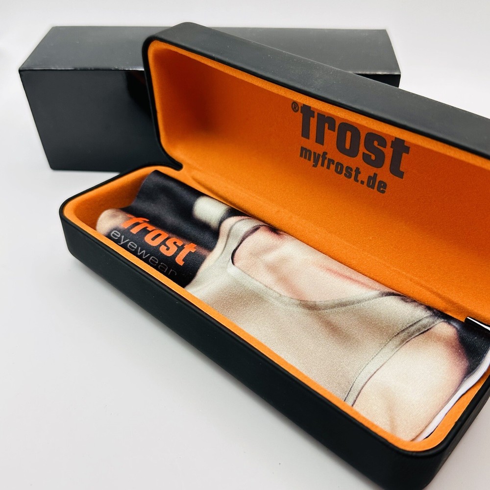 Frost Eyewear Glasses Case Sunglasses Black New