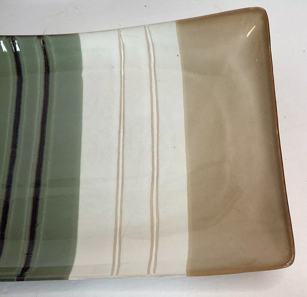 Home Trends "Jazz" 16 1/4 Inch Rectangular Serving Tray