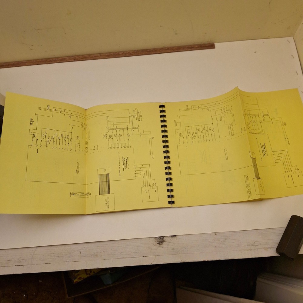 Ms. Pac-Man Pacman 1982 Arcade Operating Manual Midway Game Machine Schematics