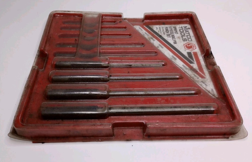 Matco Tools SPRP9T 9pc Roll Pin Punch Set