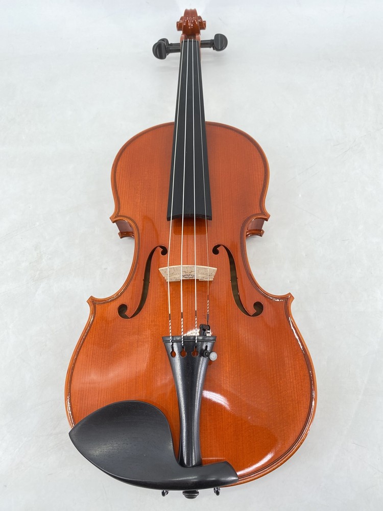 Handcrafted 4/4Violin Solid One-Piece Back Flamed Maple 30yr Spruce Complete Set