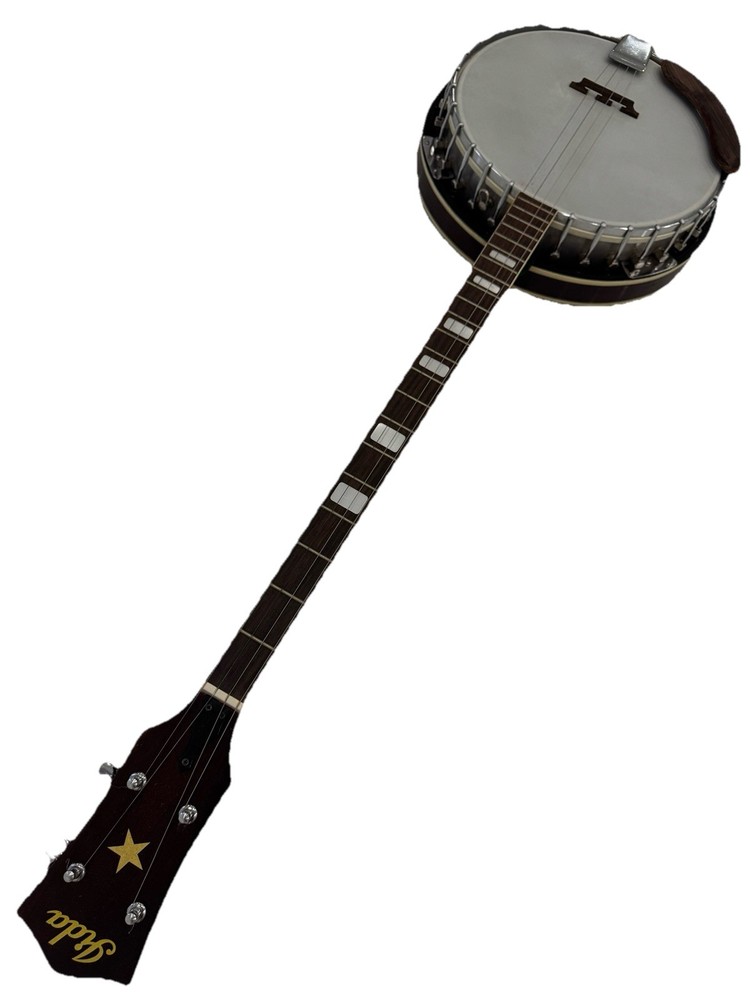 Lida 4 String Banjo with Case - Great Condition