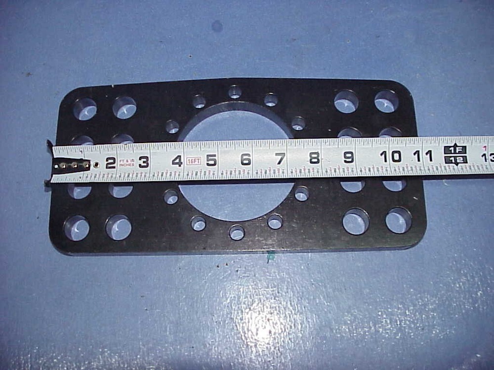 Black Quick Change Rear End Double Sided Adjustable Aluminum Panhard Bracket