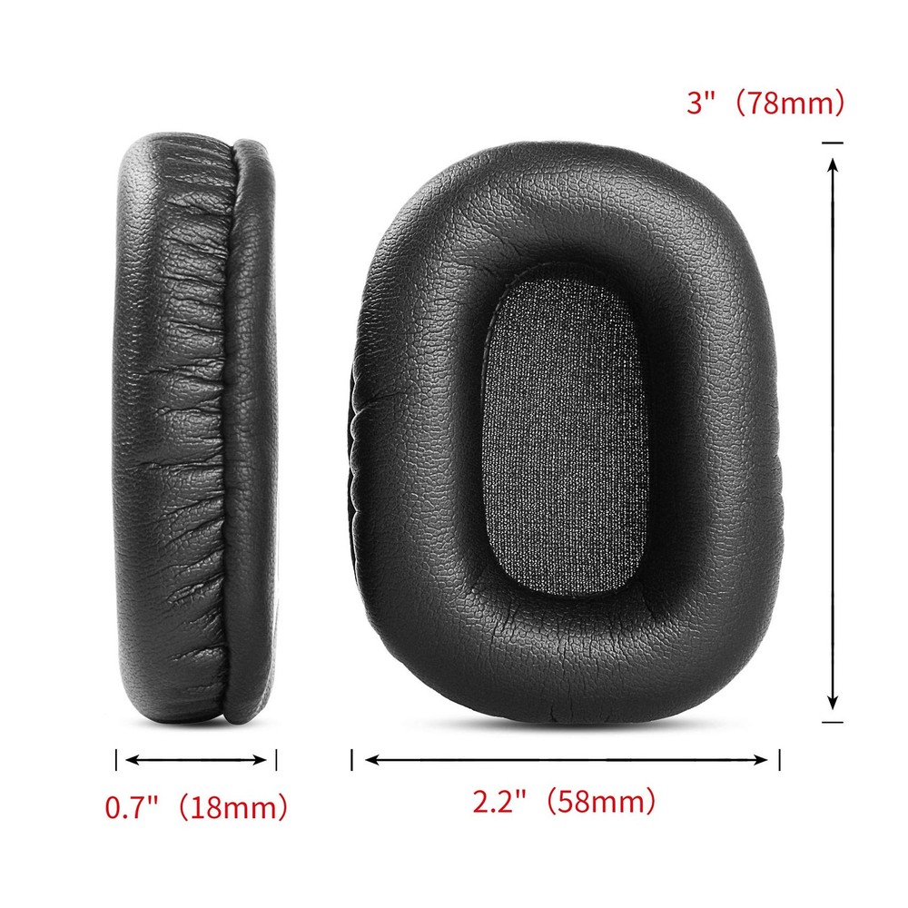 YDYBZB Ear Pads Replacement B450-XT Microphone Foam Compatible with VXI Black
