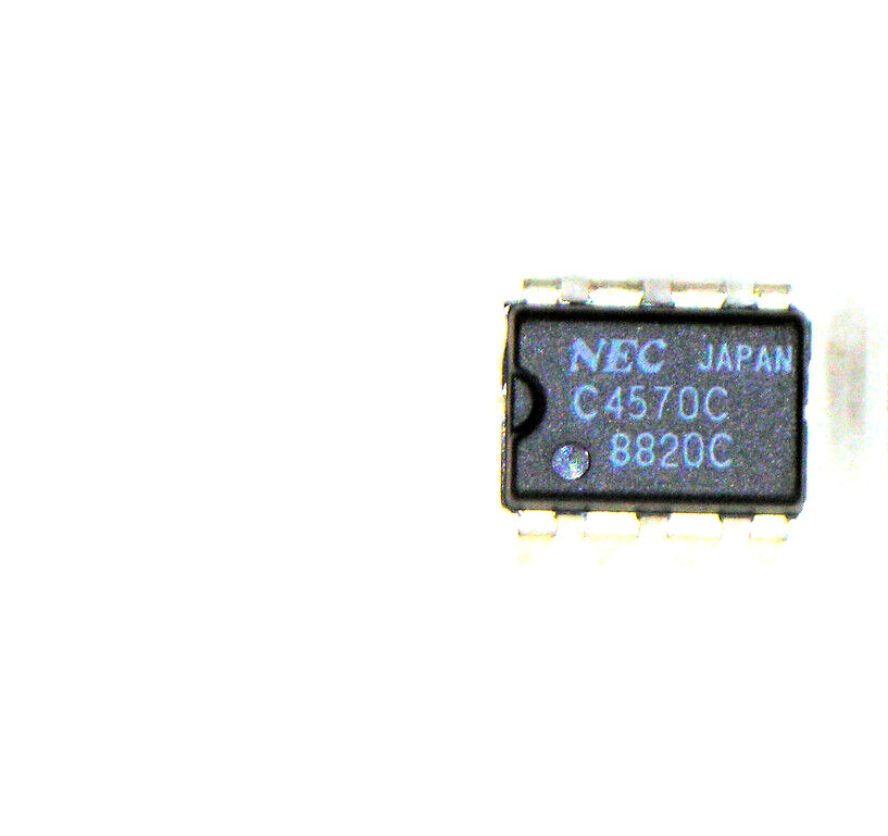 UPC4570C  "Original" NEC 8P DIP IC  1  pc