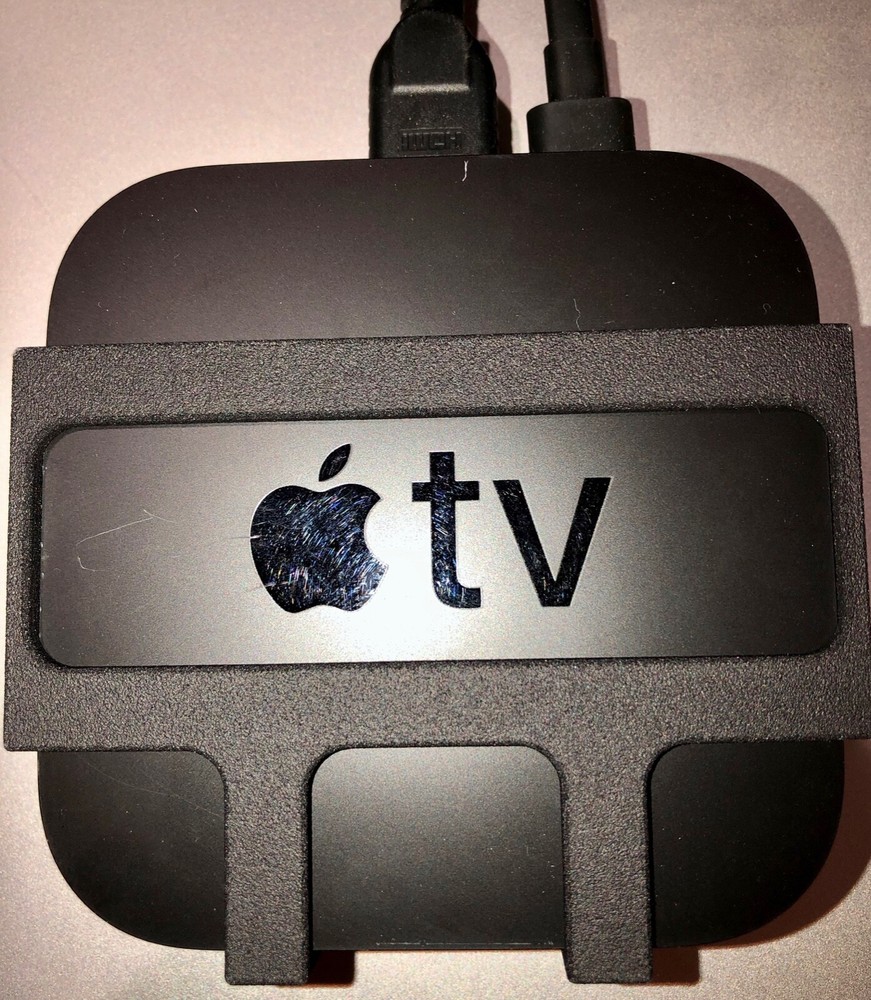 Apple TV Wall Mount Holder 4K PLA