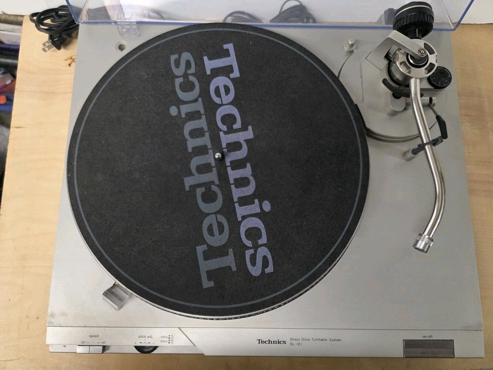 Technics SL-D1 Direct Drive Turntable System TESTED & WORKING NEEDS CARTRIDGE