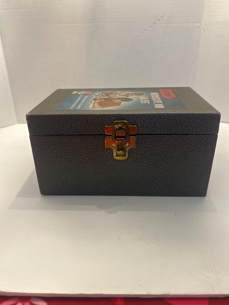 Vintage 1950’s Gilbert Microscope & Box