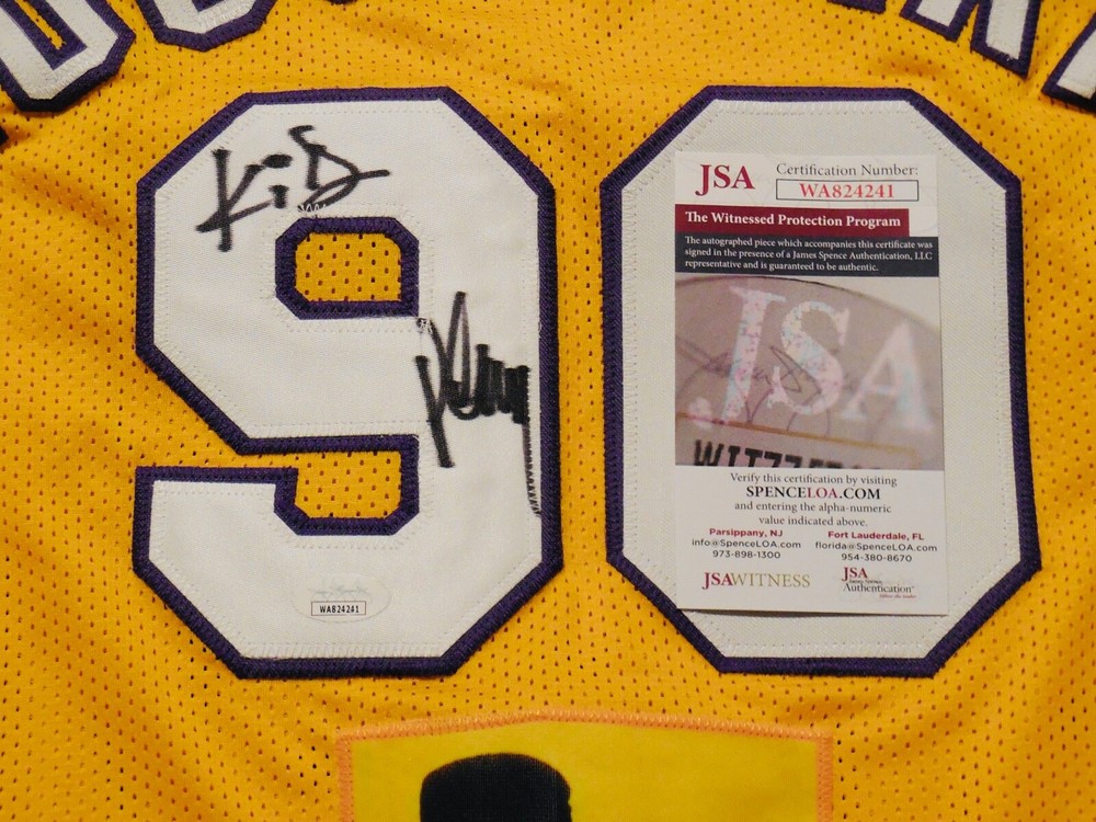 KID N PLAY AUTOGRAPHED JERSEY (CHRISTOPHER REID & CHRISTOPHER MARTIN) - JSA COA!