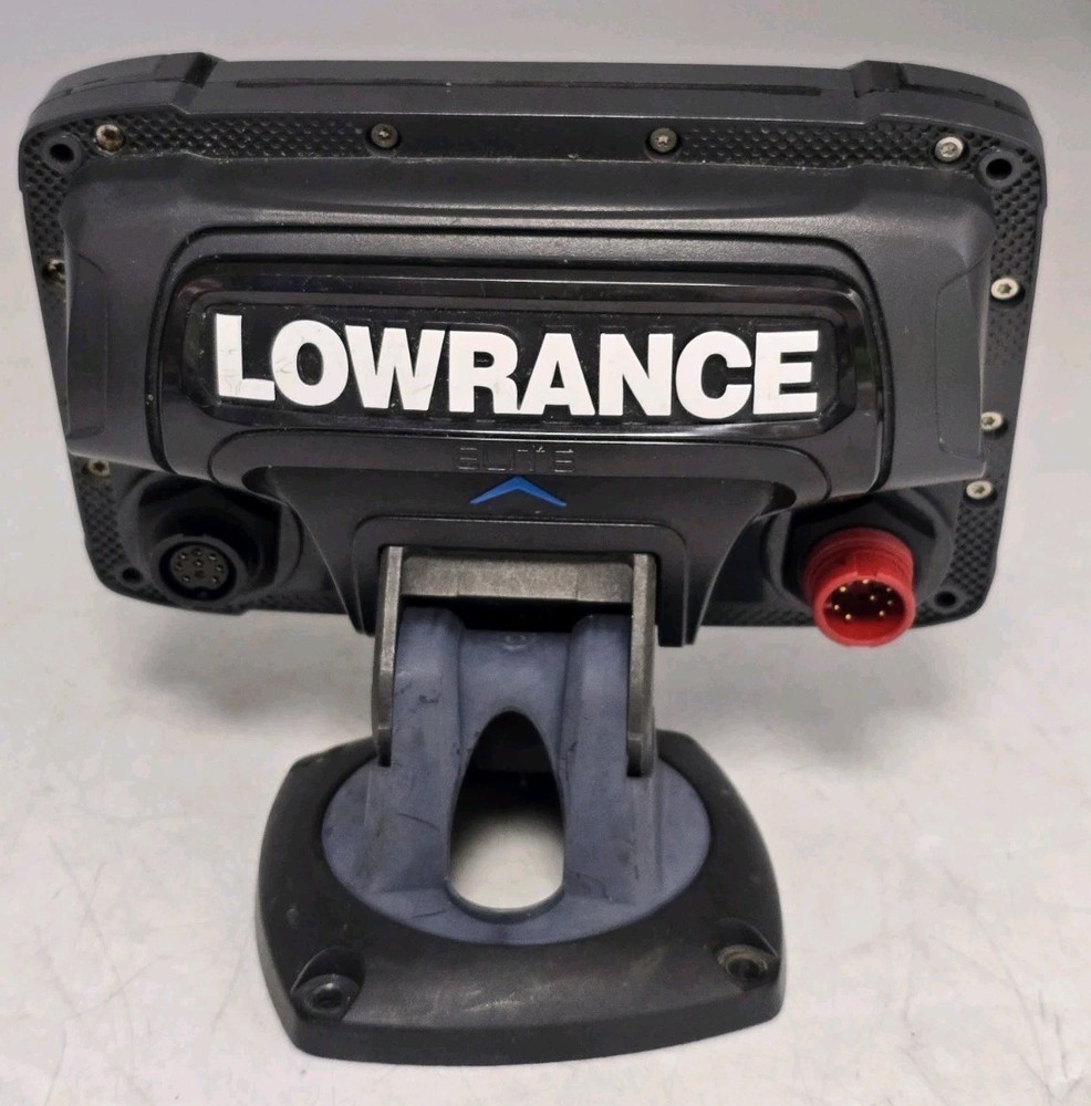 Lowrance Elite-5TI Chartplotter Fishfinder Head Unit w/ Cover DEPTH DOESNT WORK