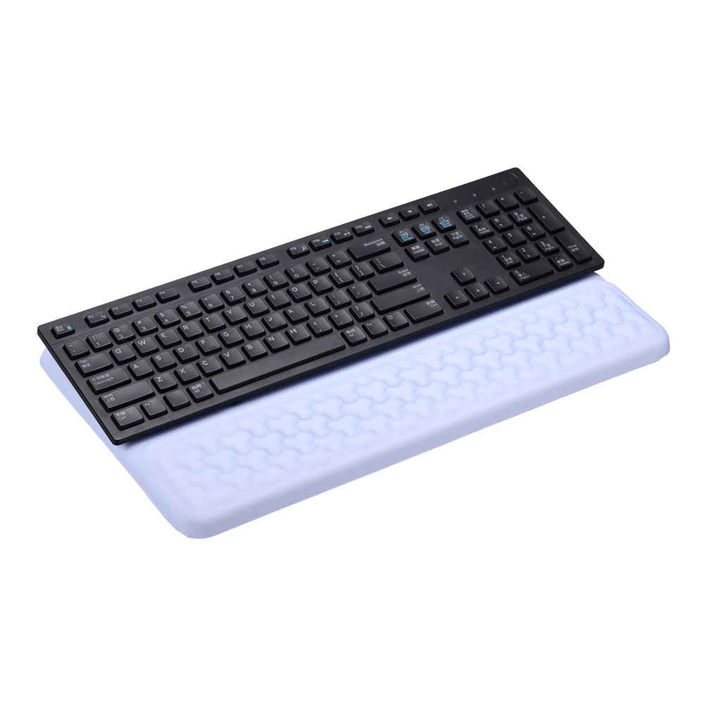 Computer Keyboard Stand with Wrist Rest, Computer Wrist Support, Blue