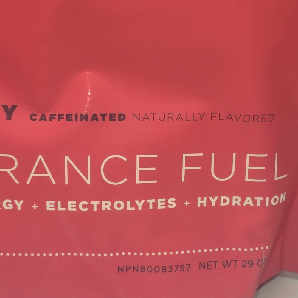 Tailwind Endurance Fuel Raspberry Caffeinated Hydration Powder Sealed