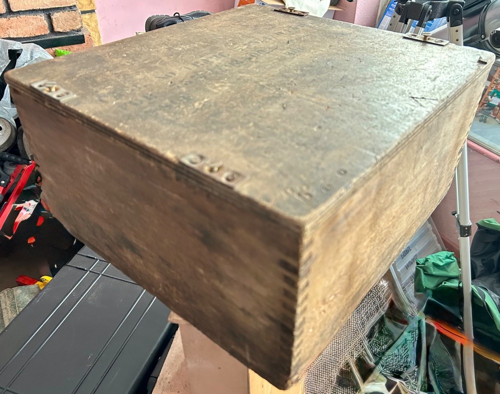 Wooden tool box