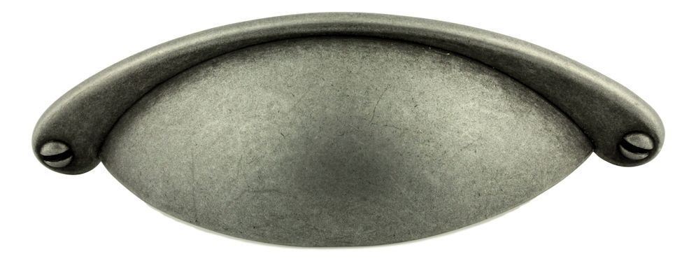 2-1/2" Country Store Cup Pull Antique Pewter